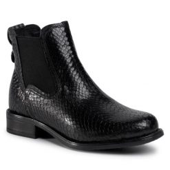 Sztyblety Lasocki. Czarne botki damskie Lasocki, bez obcasa, na płaskiej podeszwie, bez zapięcia. Za 111.99 zł.