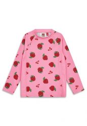 Koszulka Kąpielowa długi rękaw Dziewczęca LEGO Aiko302 Różowa. Czerwone t-shirty i topy dla dziewczynek LEGO, bez wzorów, z dzianiny, bez ramiączek. Za 119.99 zł.