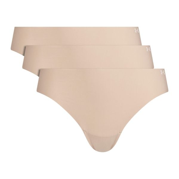 Majtki damskie stringi Under Armour Pure Stretch 3-PAK. Białe stringi damskie Under Armour, m, bez wzorów, z bawełny. Za 90.19 zł.