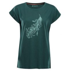 Koszulka damska turystyczna Alpine Pro Omba 2. Czerwone t-shirty damskie Alpine Pro, m, bez wzorów, z bawełny, klasyczne, bez kołnierzyka. Za 109.00 zł.
