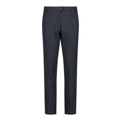 Długie spodnie damskie CMP. Czarne spodnie materiałowe damskie CMP, bez wzorów, trekkingowe. W wyprzedaży za 361.30 zł.