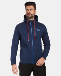 Męska bawełniana bluza z kapturem Kilpi DANILO-M. Niebieskie bluzy męskie Kilpi, m, bez wzorów, z bawełny, z kapturem. Za 318.77 zł.