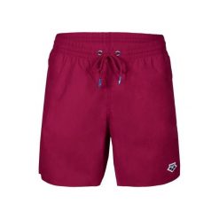 Szorty kąpielowe Arena Icons Solid. Czerwone krótkie spodenki sportowe męskie Arena, m, bez wzorów, z materiału, do biegania. Za 187.00 zł.