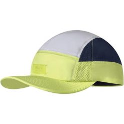 Czapka z daszkiem BUFF 5 PANEL GO CAP DOMUS APRICOT. Żółte czapki i kapelusze damskie Buff, bez wzorów, sportowe. Za 148.30 zł.