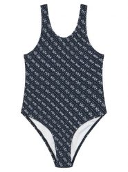 Guess Strój kąpielowy J6GZ35 MC052 Granatowy. Niebieskie stroje kąpielowe dla dziewczynek Guess, z aplikacjami, z syntetyku. Za 214.99 zł.