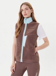 Adidas Bezrękawnik Terrex Xploric JN0927 Brązowy Regular Fit. Brązowe kurtki sportowe damskie Adidas, s, bez wzorów, z syntetyku, bez kaptura, outdoorowe. Za 349.99 zł.