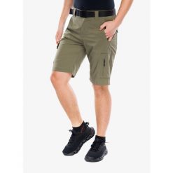 Spodenki turystyczne męskie Columbia Silver Ridge Utility Cargo Short. Zielone krótkie spodenki sportowe męskie Columbia, m, bez wzorów, z poliesteru, trekkingowe. W wyprzedaży za 242.30 zł.