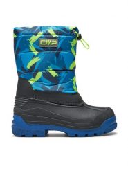 CMP Śniegowce Sneewy 3Q71294J Granatowy. Niebieskie buty zimowe chłopięce CMP, bez wzorów, z materiału, bez zapięcia. Za 249.99 zł.