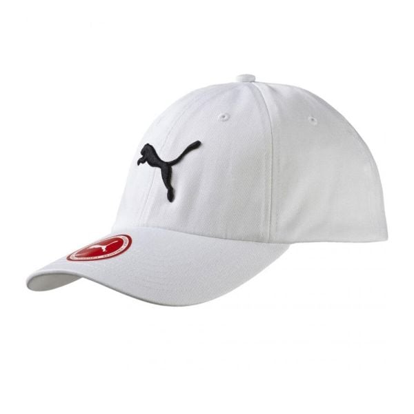 Czapka Z Daszkiem Dla Dorosłych Unisex Big Cat. Białe czapki i kapelusze damskie Puma, bez wzorów. Za 65.99 zł.