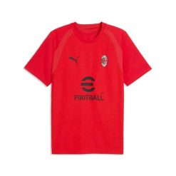 Koszulka treningowa Milan AC 2026/27. Żółte koszulki sportowe męskie Puma, l, bez wzorów, z materiału, bez kołnierzyka, bez ramiączek, na fitness i siłownię. Za 252.00 zł.
