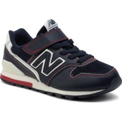 Sneakersy NEW BALANCE - YV996BB Granatowy. Niebieskie półbuty chłopięce New Balance, bez wzorów, z materiału, bez zapięcia. Za 249.00 zł.