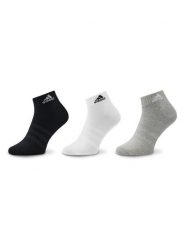 Adidas Skarpety krótkie Thin and Light Ankle Socks 3 Pairs IC1283 Szary. Szare skarpety damskie Adidas, bez wzorów, z bawełny. Za 49.99 zł.
