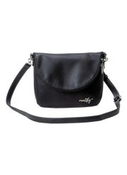 Damska torebka crossbody z inteligentną klapą Shea – czarna 1,5L Meatfly. Czarne torby na ramię damskie Meatfly, bez wzorów, z materiału, biznesowe, bez dodatków. Za 152.99 zł.