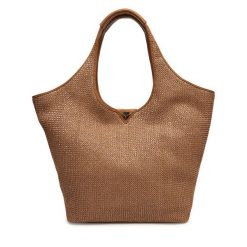 Torebka TWINSET. Brązowe torebki do ręki damskie Twinset, bez wzorów, klasyczne, bez dodatków. Za 559.99 zł.