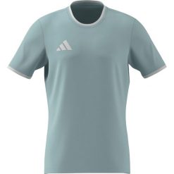Koszulka męska adidas Entrada Jersey. Białe koszulki sportowe męskie Adidas, m, bez wzorów, z jersey, bez kołnierzyka, bez ramiączek, do piłki nożnej, climacool (adidas). Za 60.99 zł.