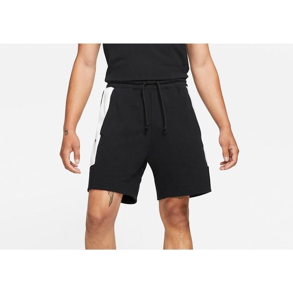 Spodenki męskie nike air jordan essential fleece diamond shorts black. Czarne krótkie spodenki sportowe męskie Nike, m, bez wzorów, do biegania. Za 199.00 zł.