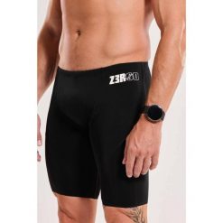 Spodenki treningowe do kolan Zerod Anthracite. Czarne kąpielówki męskie ZEROD, m, bez wzorów, do pływania. Za 215.00 zł.