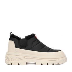 Śniegowce Hunter. Czarne śniegowce i trapery damskie Hunter. Za 299.99 zł.