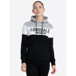 Bluza damska z kapturem Lonsdale Penbryn. Białe bluzy damskie Lonsdale, bez wzorów, z kapturem. Za 235.00 zł.