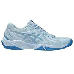 Obuwie do piłki ręcznej Kobieta Asics Blade Ff niebieski. Niebieskie obuwie sportowe damskie Asics, bez wzorów, z materiału, do biegania. Za 568.00 zł.