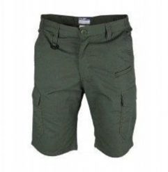 Szorty robocze ripstop+spandex rozm.LD,220g/m2,ciemnozielone. Zielone krótkie spodenki sportowe męskie Dedra, m, bez wzorów. Za 93.04 zł.