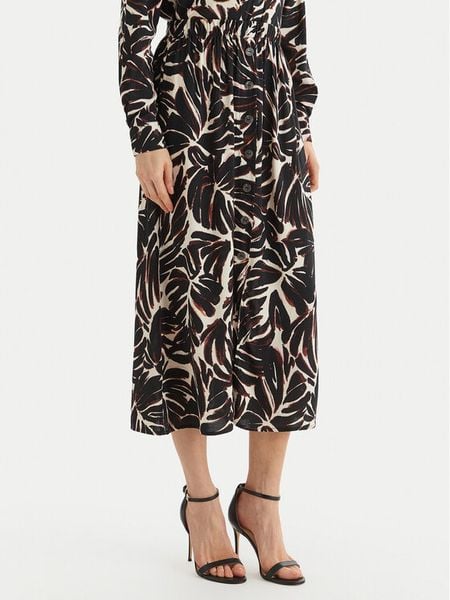 ONLY Spódnica midi Nova 15222223 Czarny Regular Fit. Czarne spódnice damskie Only, l, bez wzorów, z wiskozy, midi. Za 81.99 zł.