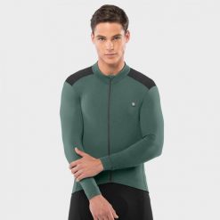 Męska termoaktywna koszulka rowerowa Kolarstwo Siroko SRX M4 Volta. Czarne bluzy męskie SIROKO, na jesień, m, bez wzorów, bez kaptura. Za 466.00 zł.