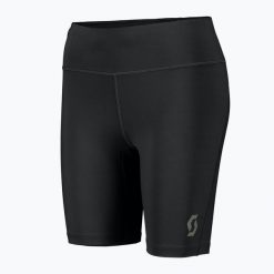 Spodenki do biegania damskie SCOTT Endurance Tight. Czarne szorty sportowe damskie Scott, l, bez wzorów, z elastanu, sportowe, do biegania. Za 209.99 zł.