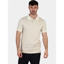Koszulka polo męska Nautica Harlyn Slim Fit. Brązowe koszulki polo męskie Nautica, l, bez wzorów, klasyczne, bez ramiączek. Za 339.00 zł.