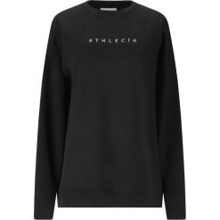 Damska bluza z okrągłym dekoltem Athlecia Wasan. Czarne bluzy sportowe damskie Athlecia, bez wzorów, z materiału, bez kaptura, na fitness i siłownię. Za 164.00 zł.