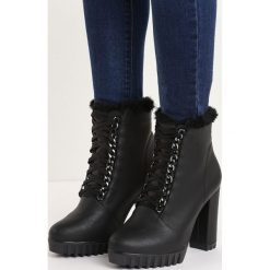Czarne Botki Mixed up Thoughts. Czarne botki damskie Born2be. Za 109.99 zł.