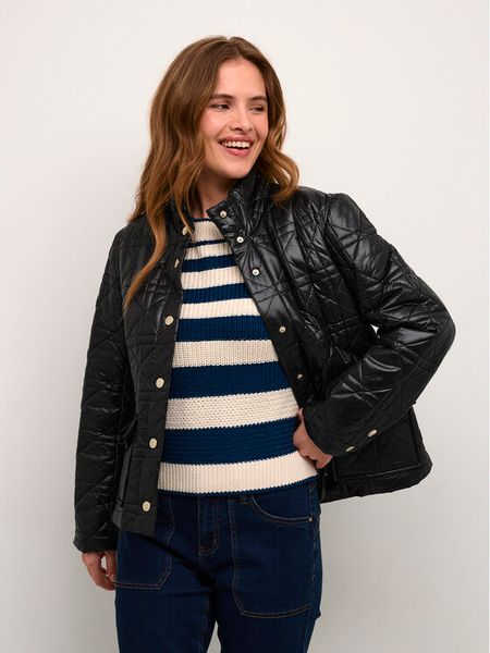 Cream Kurtka bomber Crhanva 10611934 Czarny Regular Fit. Czarne kurtki damskie Cream, bez wzorów, z syntetyku, bez kaptura. Za 289.99 zł.