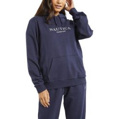 Bluza Damska Nautica Clemence Oh. Niebieskie bluzy sportowe damskie Nautica, bez wzorów, z bawełny, bez kaptura. Za 349.00 zł.