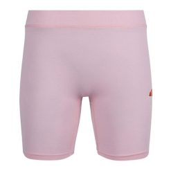 Spodenki damskie Ellesse Tour. Czerwone szorty sportowe damskie Ellesse, na lato, bez wzorów, z bawełny, sportowe, na fitness i siłownię. Za 119.99 zł.