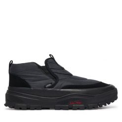 Śniegowce Vans. Czarne śniegowce i trapery męskie Vans, bez zapięcia. Za 559.99 zł.