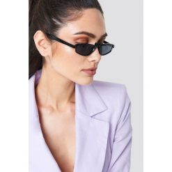NA-KD Accessories Okulary przeciwsłoneczne retro - Black. Czarne okulary przeciwsłoneczne damskie NA-KD Accessories. Za 52.95 zł.