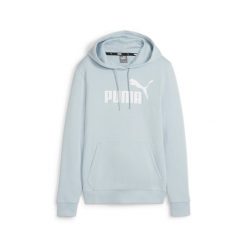 Bluza sportowa Damska Puma ESS LOGO TR. Niebieskie bluzy damskie Puma, s, bez wzorów, bez kaptura. W wyprzedaży za 206.85 zł.