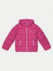 United Colors Of Benetton Kurtka zimowa 2LETCN04Y Różowy Regular Fit. Czerwone buty zimowe dziewczęce United Colors Of Benetton, bez wzorów, z syntetyku, bez zapięcia. Za 169.99 zł.