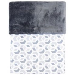 Emitex Koc Mimi Kratka 3d Velvet Szary. Kocyki dla dzieci Emitex. Za 65.00 zł.