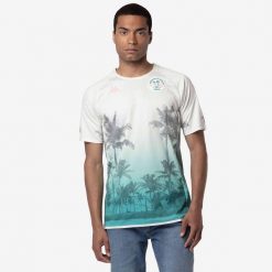 Koszulka Kappa Aboud Alpine F1. Białe koszulki sportowe męskie Kappa, na lato, l, bez wzorów, z materiału, bez kołnierzyka, bez ramiączek. Za 335.00 zł.