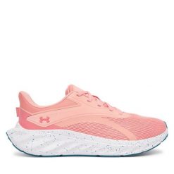 Buty do biegania Under Armour. Czerwone obuwie sportowe damskie Under Armour, bez wzorów, do biegania. Za 299.99 zł.