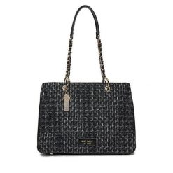 Torebka Nine West. Czarne torebki do ręki damskie Nine West, bez wzorów, klasyczne, bez dodatków. Za 209.99 zł.