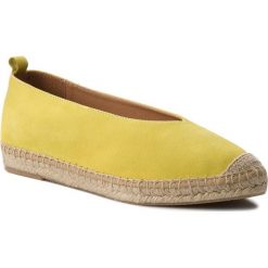 Espadryle KANNA - KV8039 Ante Amarillo. Żółte espadryle damskie Kanna, ze skóry. W wyprzedaży za 199.00 zł.