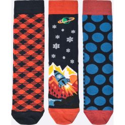Medicine - Skarpety Xmas (3-pack). Czarne skarpety męskie MEDICINE, z bawełny. Za 39.90 zł.