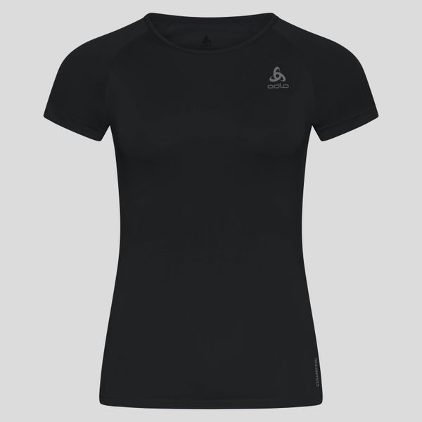 T-shirt Thermique Odlo PERFORMANCE X-LIGHT ECO. Czarne bielizna termoaktywna damska Odlo, s, bez wzorów, bez kołnierzyka. Za 249.99 zł.