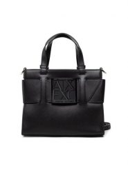 Armani Exchange Torebka 942690 0A874 00020 Czarny. Czarne torebki do ręki damskie Armani Exchange, bez wzorów, ze skóry, bez dodatków. Za 659.99 zł.