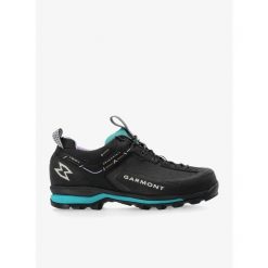 Buty podejściowe damskie Garmont Dragontail Synth Gtx. Czarne obuwie sportowe damskie Garmont, bez wzorów, wspinaczkowe. Za 559.99 zł.