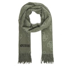 Szalik Guess. Zielone szaliki męskie Guess, z aplikacjami. Za 239.99 zł.