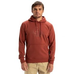 Bluza z kapturem dla Mężczyzn COMP LOGO Brązowy. Brązowe bluzy męskie Quiksilver, m, bez wzorów, z bawełny, z kapturem. Za 299.99 zł.