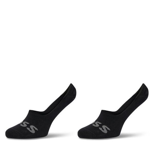 Stopki BOSS. Czarne skarpety męskie Boss, bez wzorów. Za 69.99 zł.